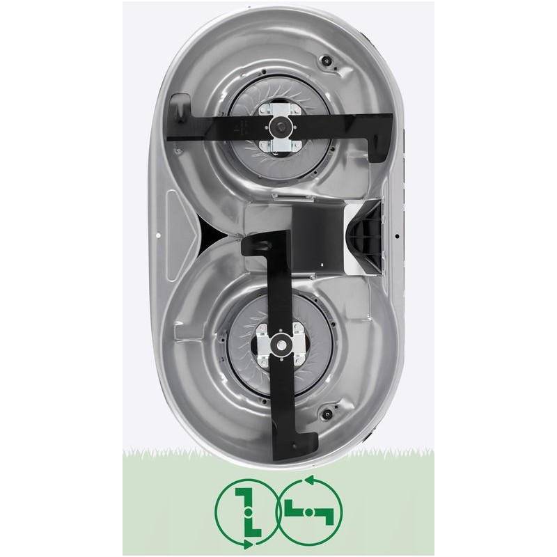 Tondeuse autoportée Honda HF 2417 HBE – Essence 530 cm³, coupe 102 cm, bac 300 L – Image 3