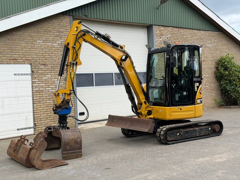 Mini-pelle Caterpillar 303.5E CR diesel 3,58T – 2017 – 3 948 h – 3 godets et grappin – Image 21