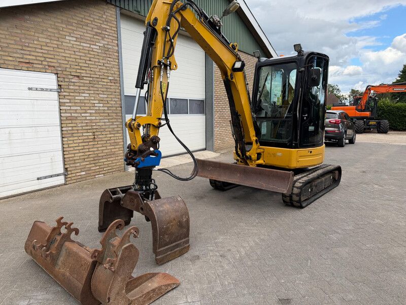 Mini-pelle Caterpillar 303.5E CR diesel 3,58T – 2017 – 3 948 h – 3 godets et grappin – Image 19