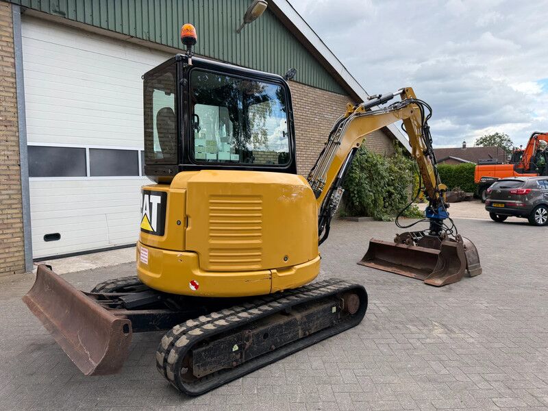 Mini-pelle Caterpillar 303.5E CR diesel 3,58T – 2017 – 3 948 h – 3 godets et grappin – Image 17