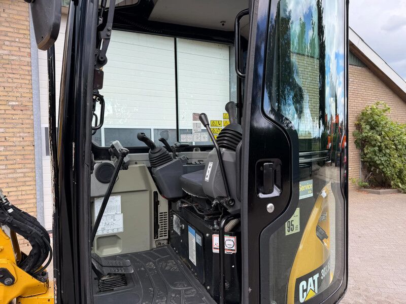Mini-pelle Caterpillar 303.5E CR diesel 3,58T – 2017 – 3 948 h – 3 godets et grappin – Image 14