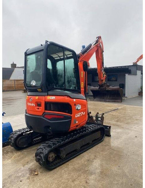 Mini-pelle Kubota U27-4 2017 cabine – 2 665 kg, 1 960 h, attache rapide hydraulique et 3 godets – Image 16