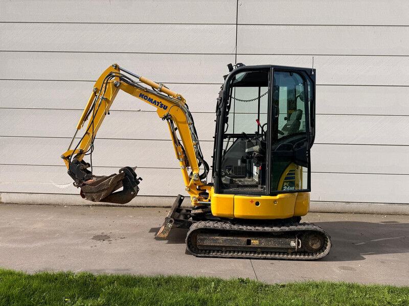 Mini-pelle Komatsu PC24MR-5 Diesel 2021 – 2 490 kg, 489 h, 3 godets