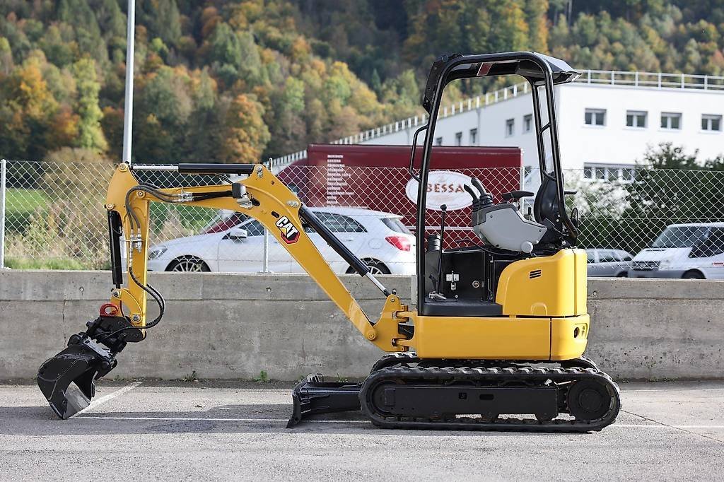 Mini-pelle Caterpillar 301.7D diesel 1,73T – 2018 – 1 115 h – 3 godets – Image 8