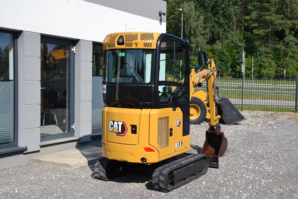 Mini-pelle Cat 301.8 diesel 2T – 2021 – 1 900 h – 3 godets – BTP – Image 10