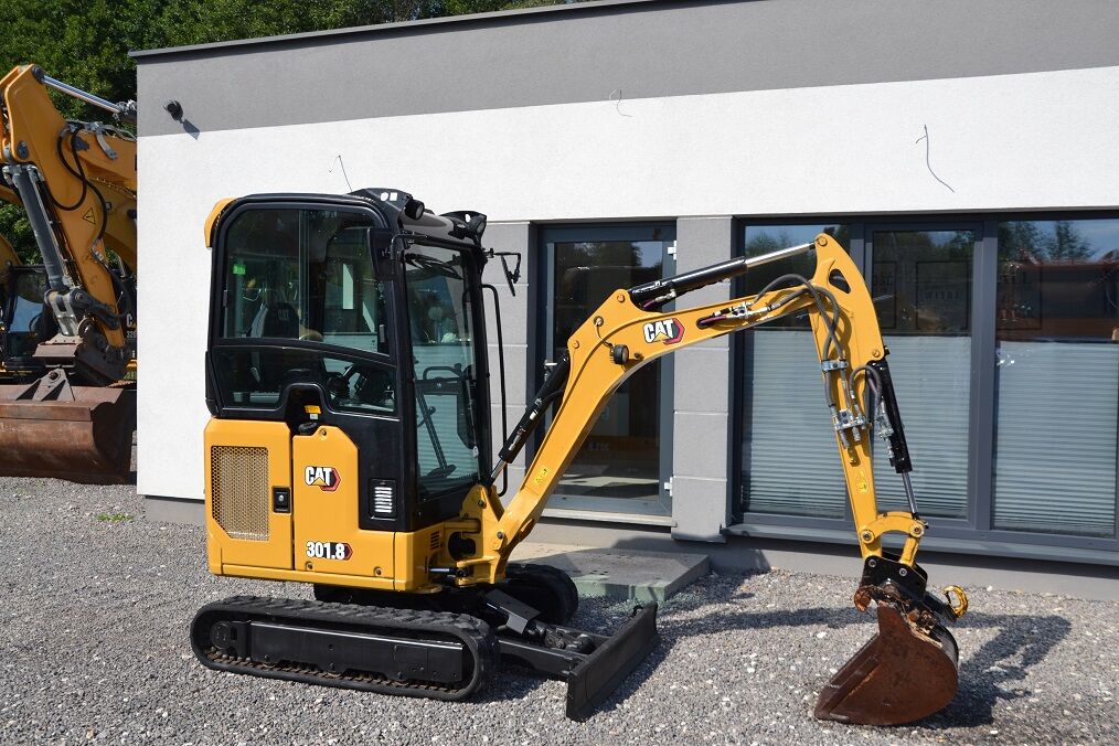 Mini-pelle Cat 301.8 diesel 2T – 2021 – 1 900 h – 3 godets – BTP – Image 6