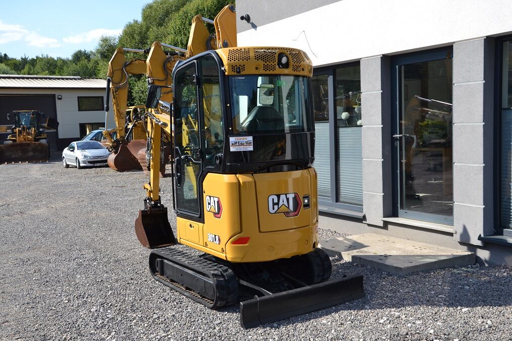 Mini-pelle Cat 301.8 diesel 2T – 2021 – 1 900 h – 3 godets – BTP – Image 13