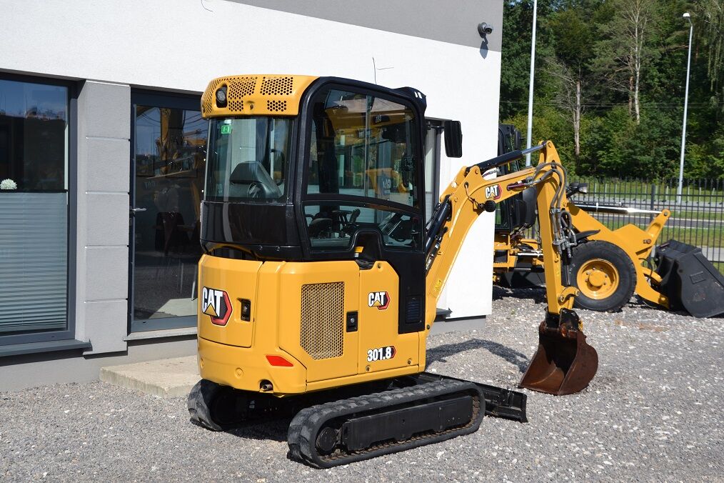 Mini-pelle Cat 301.8 diesel 2T – 2021 – 1 900 h – 3 godets – BTP – Image 11