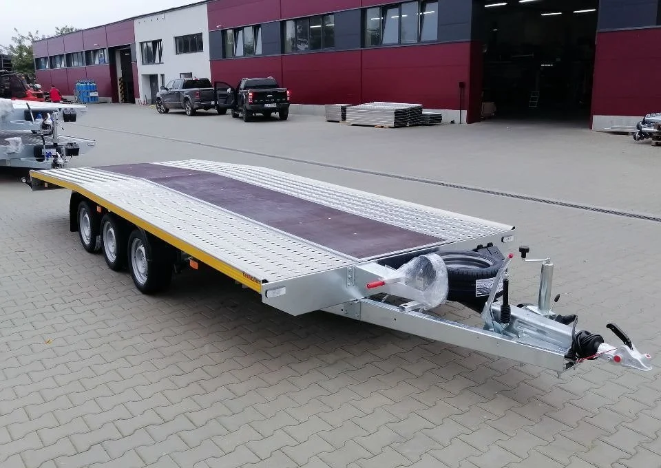Remorque porte-engins Besttrailers BEST 3 essieux – PTAC 3 500 kg – Charge utile 2 690 kg – Plateau 5,5 × 2,1 m