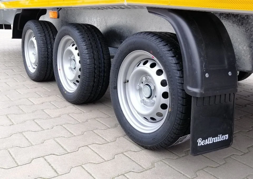 Remorque porte-engins Besttrailers BEST 3 essieux – PTAC 3 500 kg – Charge utile 2 690 kg – Plateau 5,5 × 2,1 m – Image 6