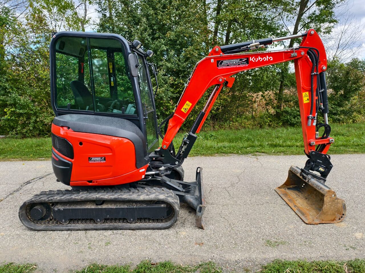 Mini-pelle Kubota U27-4 HI 2024 – 2 665 kg, 920 h, Powertilt et 3 godets – Image 22