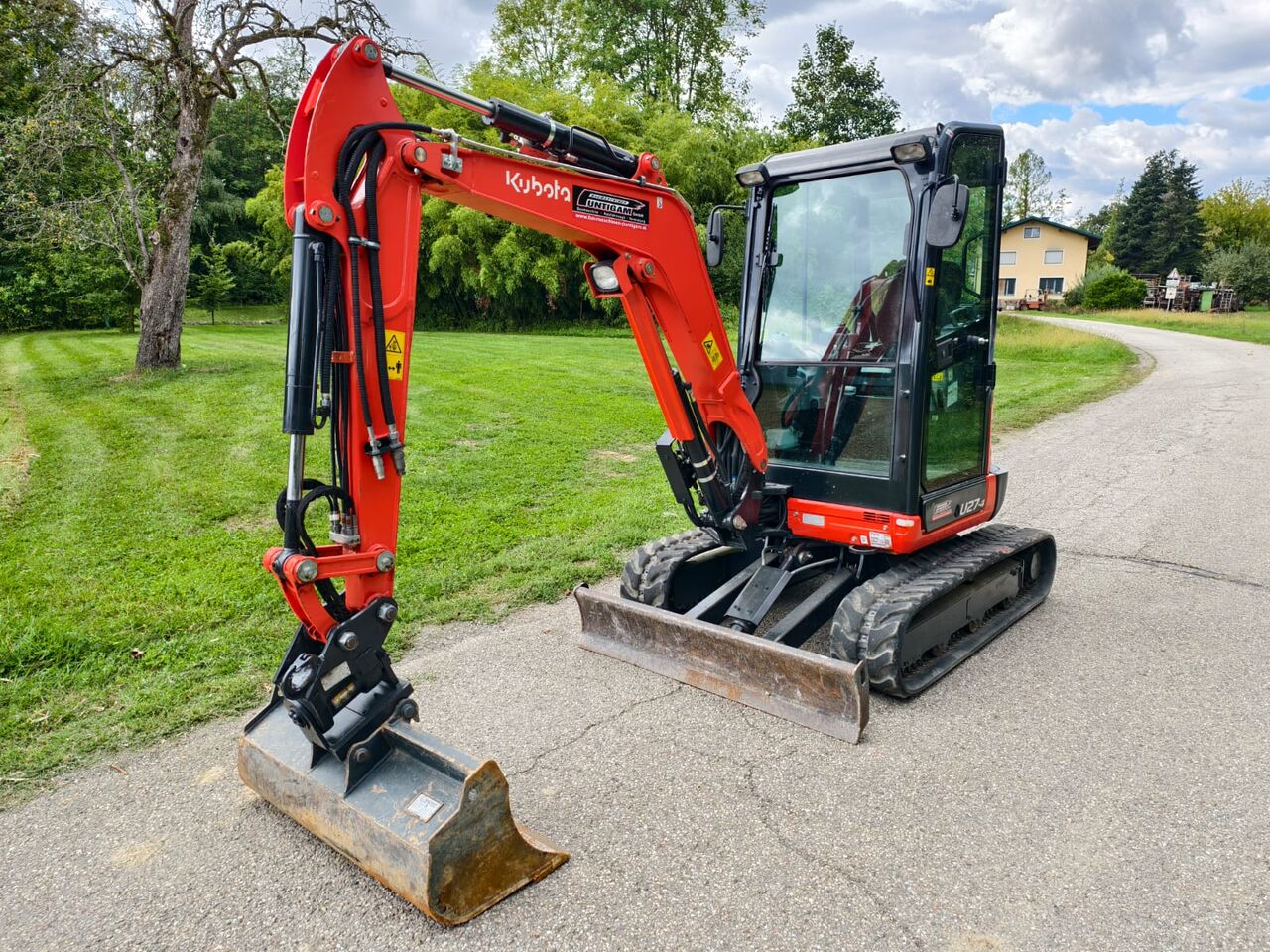 Mini-pelle Kubota U27-4 HI 2024 – 2 665 kg, 920 h, Powertilt et 3 godets – Image 19
