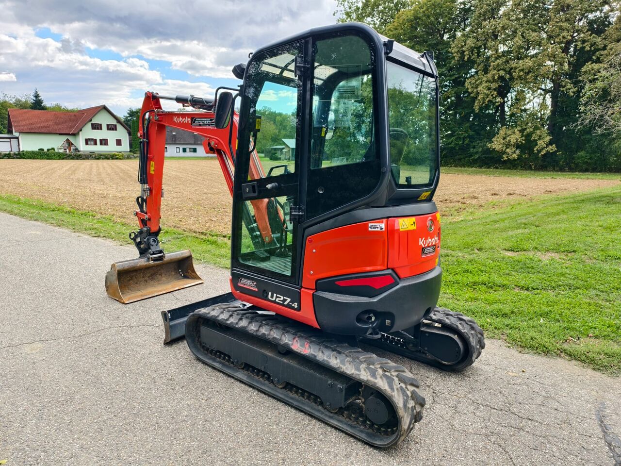 Mini-pelle Kubota U27-4 HI 2024 – 2 665 kg, 920 h, Powertilt et 3 godets – Image 18