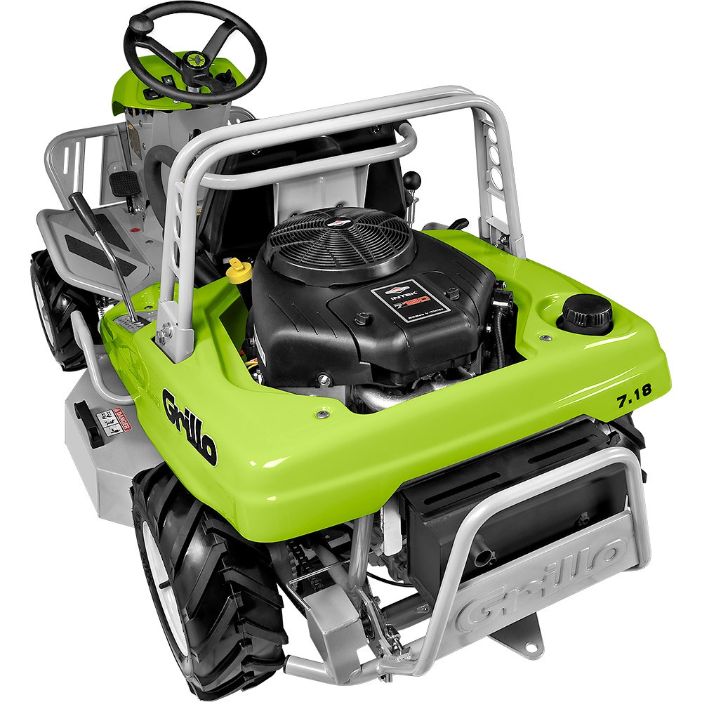 Débroussailleuse autoportée Grillo Climber 7.18 Essence Hydrostatique – Coupe 85 cm – Image 3