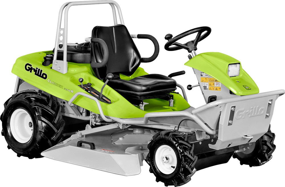 Débroussailleuse autoportée Grillo Climber 8.22 – 18 CV – Hydrostatique – Coupe 91 cm
