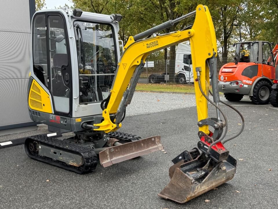 Mini-pelle Wacker Neuson ET18 VDS 2013 – 2 395 h – 13,2 kW – Attache rapide – 3 godets – Image 22