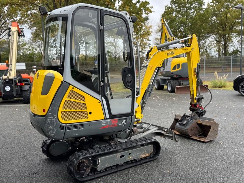 Mini-pelle Wacker Neuson ET18 VDS 2013 – 2 395 h – 13,2 kW – Attache rapide – 3 godets – Image 19