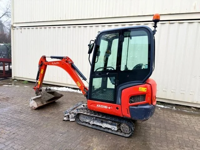 Mini-pelle Kubota KX016-4 diesel 1 615 kg – 2019 – 957 h – Cabine équipée – Image 20