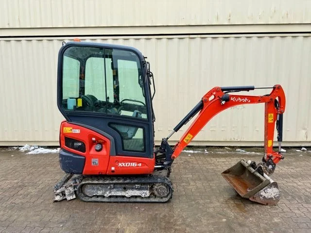 Mini-pelle Kubota KX016-4 diesel 1 615 kg – 2019 – 957 h – Cabine équipée – Image 18