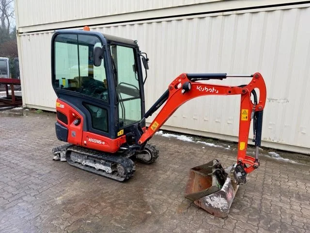 Mini-pelle Kubota KX016-4 diesel 1 615 kg – 2019 – 957 h – Cabine équipée – Image 17
