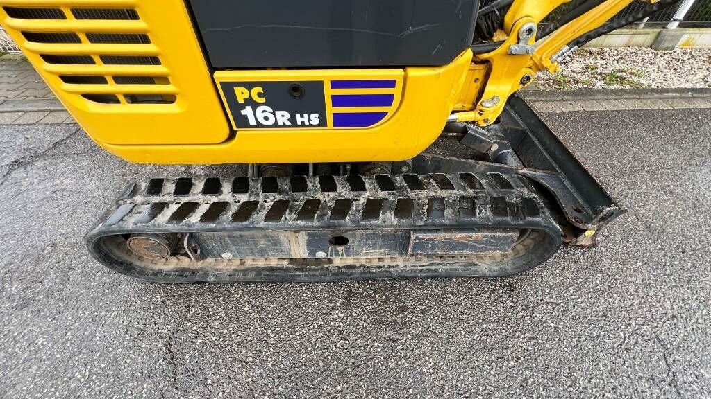 Mini-pelle Komatsu PC16R-3HS Diesel 2019 – 1 770 kg, 1 384 h, 3 godets – Image 15