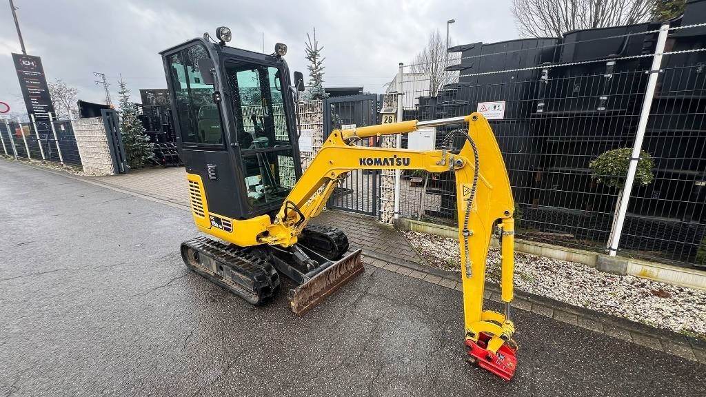 Mini-pelle Komatsu PC16R-3HS Diesel 2019 – 1 770 kg, 1 384 h, 3 godets – Image 13