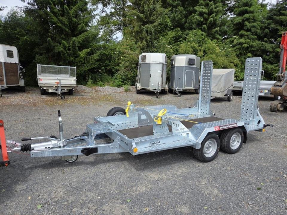 Remorque porte-engin Brian James Trailers 3,5 T – Charge utile 2 748 kg – Rampes de chargement