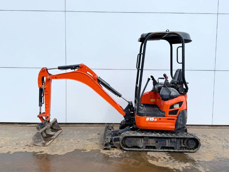 Mini-pelle Kubota U17-3 2022 – 1,12T, 776 h, voie variable hydraulique – Image 20