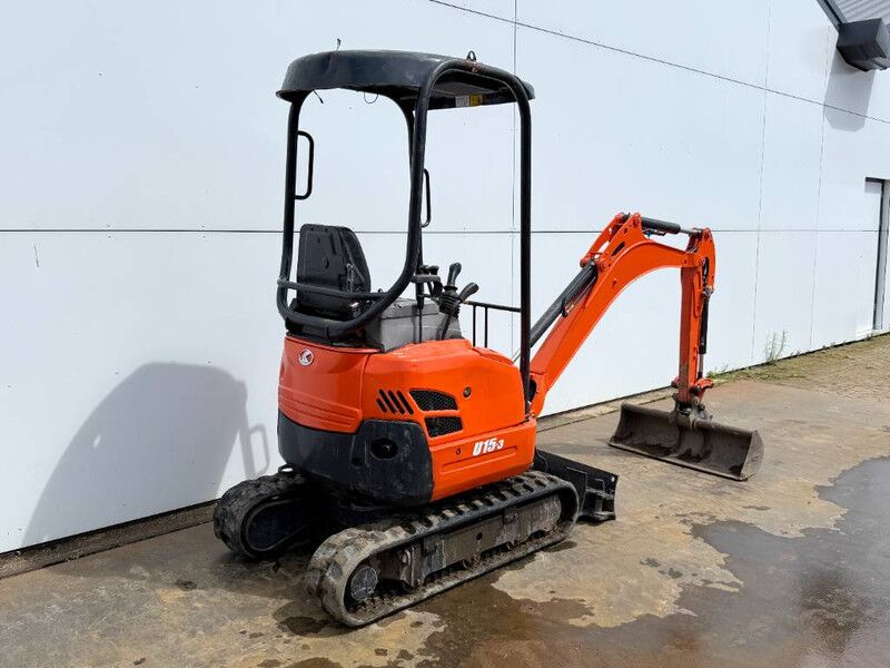 Mini-pelle Kubota U17-3 2022 – 1,12T, 776 h, voie variable hydraulique – Image 17