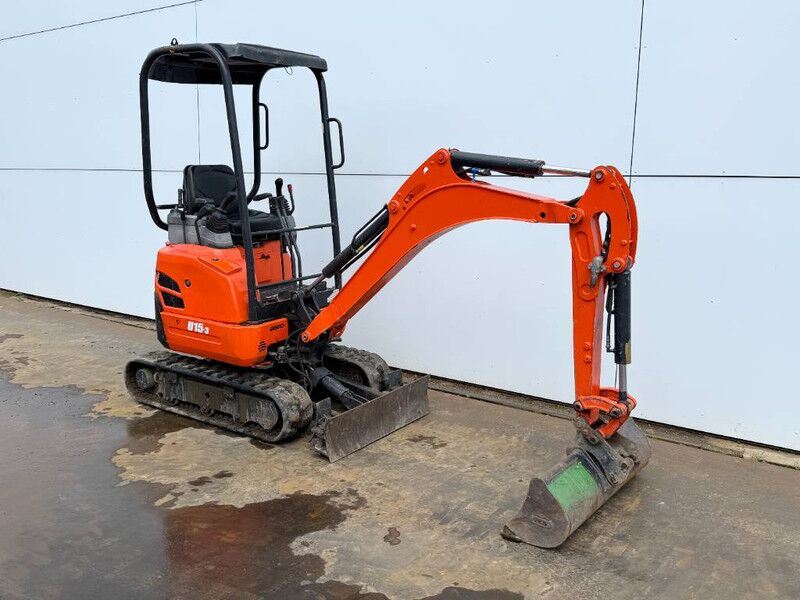 Mini-pelle Kubota U17-3 2022 – 1,12T, 776 h, voie variable hydraulique – Image 15