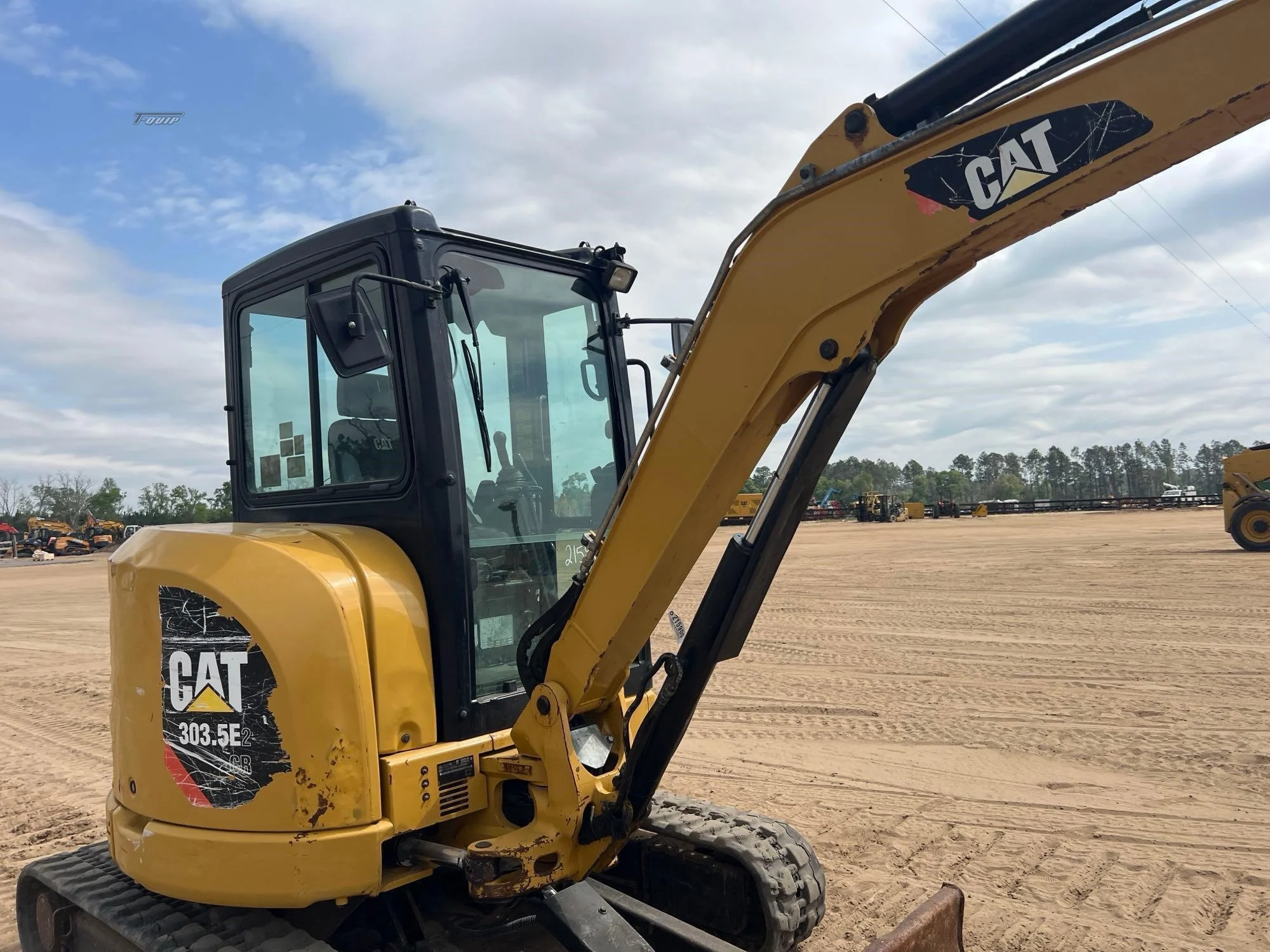 CATERPILLAR 303.5E2 CR – Mini-Pelle 3,5 T Diesel – Attache Rapide – Construction – Image 12