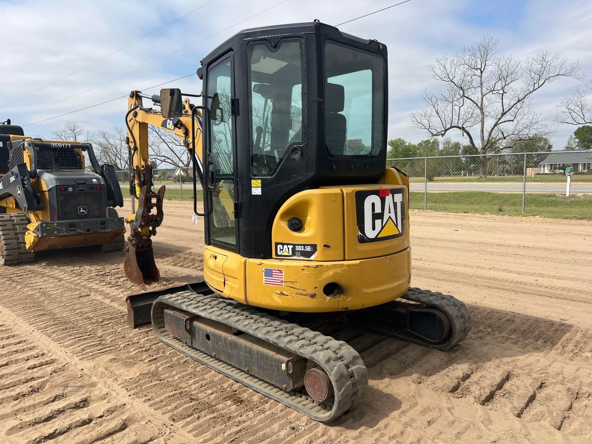 CATERPILLAR 303.5E2 CR – Mini-Pelle 3,5 T Diesel – Attache Rapide – Construction – Image 6