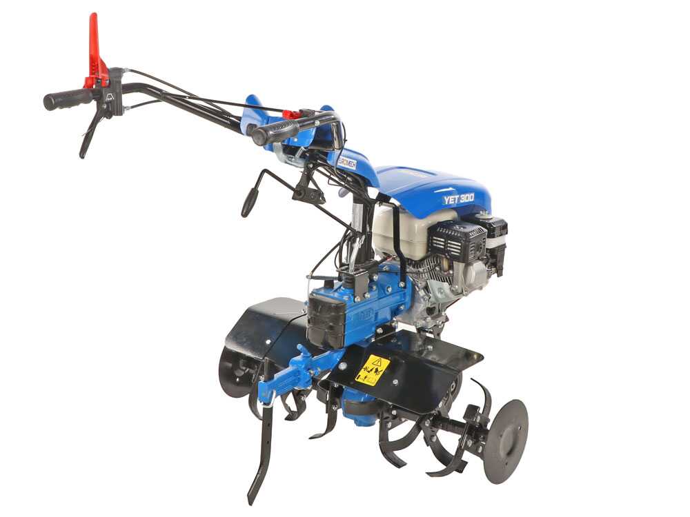 Motobineuse thermique YET 300 6,5 CV – GX200 196 cm³ – Fraises 90 cm – Image 10